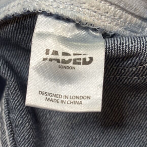 Jaded London Colossus Fit W28  Actual 32 x 32 Wide Leg Baggy Skater Y2K Grunge - Picture 16 of 16